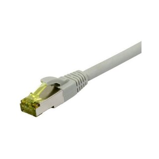 Synergy21 Patchkabel RJ45, CAT6A 500Mhz, 1,5m, grau, S-STP(S/FTP), TPE/LSZH(Ultraflex), AWG26, mit CAT7 Rohkabel,
