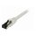 Synergy21 Patchkabel RJ45, CAT8.1 2000Mhz, 0,5m, weiss, S-STP(S/FTP), TPE/LSZH(SuperFlex), AWG26,