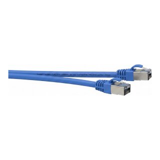 Synergy21 Patchkabel RJ45, CAT8.1 2000Mhz, 3m, blau, S-STP(S/FTP), TPE/LSZH(SuperFlex), AWG26,