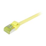 Synergy21 Patchkabel RJ45, CAT6A 500Mhz, 0,15m, gelb,...