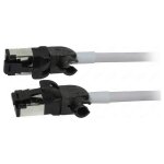 Synergy21 Patchkabel RJ45, CAT6A 500Mhz, 1,0m, grau,...