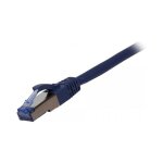 Synergy21 Patchkabel RJ45, CAT6A 500Mhz, 0,5m, blau,...