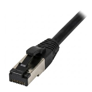 Synergy21 Patchkabel RJ45, CAT8.1 2000Mhz, 5m, schwarz, S-STP(S/FTP), TPE/LSZH(SuperFlex), AWG26,