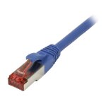 Synergy21 Patchkabel RJ45, CAT6 250Mhz, 0,15m blau,...