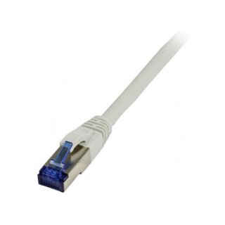 Synergy21 Patchkabel RJ45, CAT6A 500Mhz, 0,5m, grau, S-STP(S/FTP), TPE/LSZH(Superflex), AWG26,
