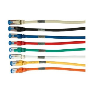 Synergy21 Patchkabel RJ45, CAT6A 500Mhz, 0,15m, gelb, S-STP(S/FTP), AWG26, LSZH,
