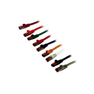 Synergy21 Patchkabel RJ45, CAT6 250Mhz, 0,25m weiss, S-STP(S/FTP), TPE/LSZH(Superflex)