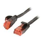 Synergy21 Patchkabel RJ45, CAT6 250Mhz, 7,5m schwarz,...