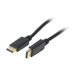 Synergy21 Kabel Video DisplayPort 1.2, ST/ST, 1,0m, Ultra HD 4k*2k 3840*2160@60hz 4:4:4, 8 Bit, CCS