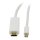 Synergy21 Kabel Video DisplayPort mini 1.2 => HDMI 2.0, ST/ST, 1,0m, Ultra HD 4K@60hz 4:4:4, 8 Bit HDR,