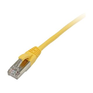 Synergy21 Patchkabel RJ45, CAT5e 100Mhz, 1,5m gelb, S-FTP(SF/UTP)