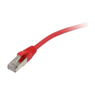 Synergy21 Patchkabel RJ45, CAT5e 100Mhz, 7,5m rot, S-FTP(SF/UTP)