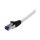 Synergy21 Patchkabel RJ45, CAT6A 500Mhz, 1,5m, weiss, S-STP(S/FTP), PUR(Superflex), Außen/Outdoor/Industrie, AWG26,