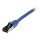 Synergy21 Patchkabel RJ45, CAT8.1 2000Mhz, 0,25m, blau, S-STP(S/FTP), TPE(Ultra SuperFlex), AWG26,