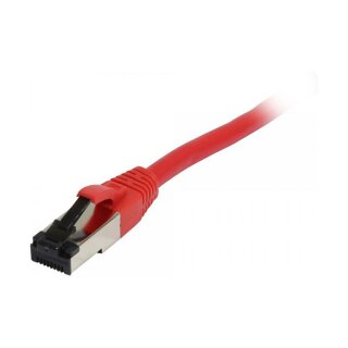 Synergy21 Patchkabel RJ45, CAT8.1 2000Mhz, 2m, rot, S-STP(S/FTP), TPE(Ultra SuperFlex), AWG26,