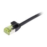 Synergy21 Patchkabel RJ45, CAT6A 500Mhz, 1,5m, schwarz,...