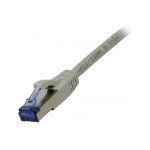 Synergy21 Patchkabel RJ45, CAT6A 500Mhz, 1,0m, grau,...