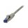 Synergy21 Patchkabel RJ45, CAT6A 500Mhz, 1,0m, grau, S-STP(S/FTP), Komponent getestet(GHMT certified), AWG26,
