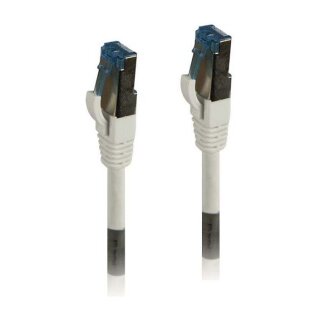 Synergy21 Patchkabel RJ45, CAT6A 500Mhz, 0,15m, weiss, S-STP(S/FTP), TPE/LSZH(Superflex), AWG26,
