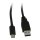 Synergy21 Kabel USB, C(St) => A(St), 1,0m, USB3.1, schwarz, 10G/3A, Gen 2