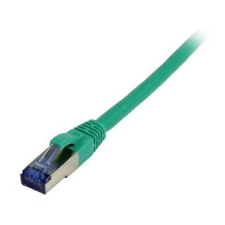 Synergy21 Patchkabel RJ45, CAT6A 500Mhz, 7,5m, grün, S-STP(S/FTP), TPE/LSZH(Superflex), AWG26,