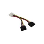 Synergy21 Kabel SATA Power-Kabel 4pin -> 2 x 15pin...