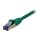 Synergy21 Patchkabel RJ45, CAT6A 500Mhz, 7,5m, grün, S-STP(S/FTP), AWG27, LSZH,