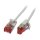 Synergy21 Patchkabel RJ45, CAT6 250Mhz, 0,25m weiss, U/FTP, slimline rund d=3,6mm,