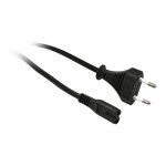 Synergy21 Netzkabel 230V Euro-Stecker/Euro8(C7)-Buchse,...