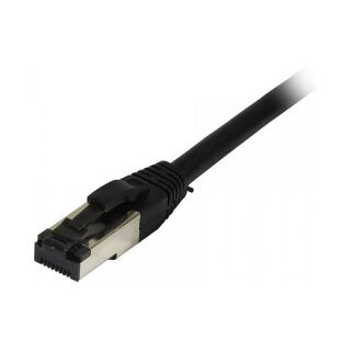 Synergy21 Patchkabel RJ45, CAT8.1 2000Mhz, 3m, schwarz, S-STP(S/FTP), TPE(Ultra SuperFlex), AWG26,
