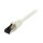 Synergy21 Patchkabel RJ45, CAT8.1 2000Mhz, 1,0m, weiss, S-STP(S/FTP), TPE(Ultra SuperFlex), AWG26,