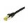 Synergy21 Patchkabel RJ45, CAT6A 500Mhz, 0,5m, schwarz, S-STP(S/FTP), TPE/LSZH(Ultraflex), AWG26, mit CAT7 Rohkabel,