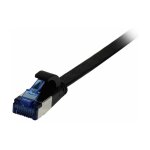 Synergy21 Patchkabel RJ45, CAT6A 500Mhz, 2m, schwarz,...