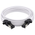 Synergy21 Patchkabel RJ45, CAT6A 500Mhz, 2m, weiss,...