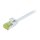 Synergy21 Patchkabel RJ45, CAT6A 500Mhz, 3m, grau, S-STP(S/FTP), slimline rund d=4,5mm, TPE/LSZH(Superflex), AWG28, mit CAT7 Rohkabel,