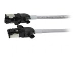 Synergy21 Patchkabel RJ45, CAT6A 500Mhz, 0,25m, grau,...
