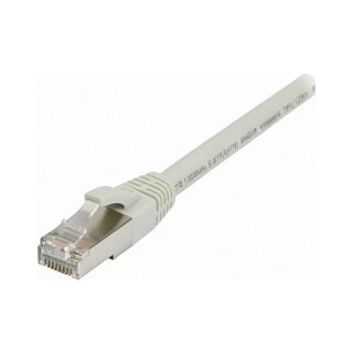 Synergy21 Patchkabel RJ45, CAT8.1 2000Mhz, 0,25m, grau, S-STP(S/FTP), TPE/LSZH(SuperFlex), AWG26,