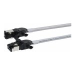 Synergy21 Patchkabel RJ45, CAT6A 500Mhz, 7,5m, grau,...