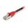 Synergy21 Patchkabel RJ45, CAT8.1 2000Mhz, 0,5m, rot, S-STP(S/FTP), TPE/LSZH(SuperFlex), AWG26,