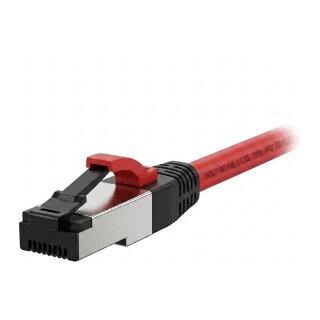 Synergy21 Patchkabel RJ45, CAT8.1 2000Mhz, 10m, rot, S-STP(S/FTP), TPE/LSZH(SuperFlex), AWG26,