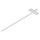 Synergy21 ALLNET 19zbh. Kabelbinder, mit Markierfläche, L100xB2,5mm, 100er Pack, Transparent