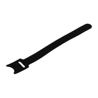 Synergy21 ALLNET 19zbh. Kabelbinder klett, L150xB12mm, 20er Pack, Schwarz,
