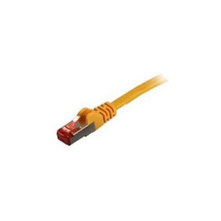 Synergy21 Patchkabel RJ45, CAT6 250Mhz, 30m gelb, S-STP(S/FTP), LSZH
