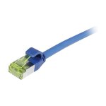 Synergy21 Patchkabel RJ45, CAT6A 500Mhz, 0,25m, blau,...