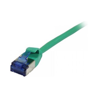 Synergy21 Patchkabel RJ45, CAT6A 500Mhz, 7,5m, grün, U/FTP, slimline rund d=3,8mm, TPE(Superflex), AWG32,