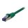 Synergy21 Patchkabel RJ45, CAT6A 500Mhz, 7,5m, grün, S-STP(S/FTP), Komponent getestet(GHMT certified), AWG26,