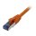 Synergy21 Patchkabel RJ45, CAT6A 500Mhz, 1,5m, orange, S-STP(S/FTP), Komponent getestet(GHMT certified), AWG26,