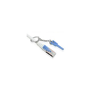 Synergy21 Patchkabel RJ45, CAT6A 500Mhz, 0,25m, grau, S-STP(S/FTP), mit Schloss, AWG26,