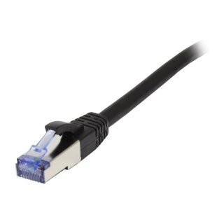 Synergy21 Patchkabel RJ45, CAT6A 500Mhz, 1,5m, schwarz, S-STP(S/FTP), AWG27, LSZH,