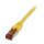 Synergy21 Patchkabel RJ45, CAT6 250Mhz, 7,5m gelb, S-STP(S/FTP), TPE/LSZH(Superflex)